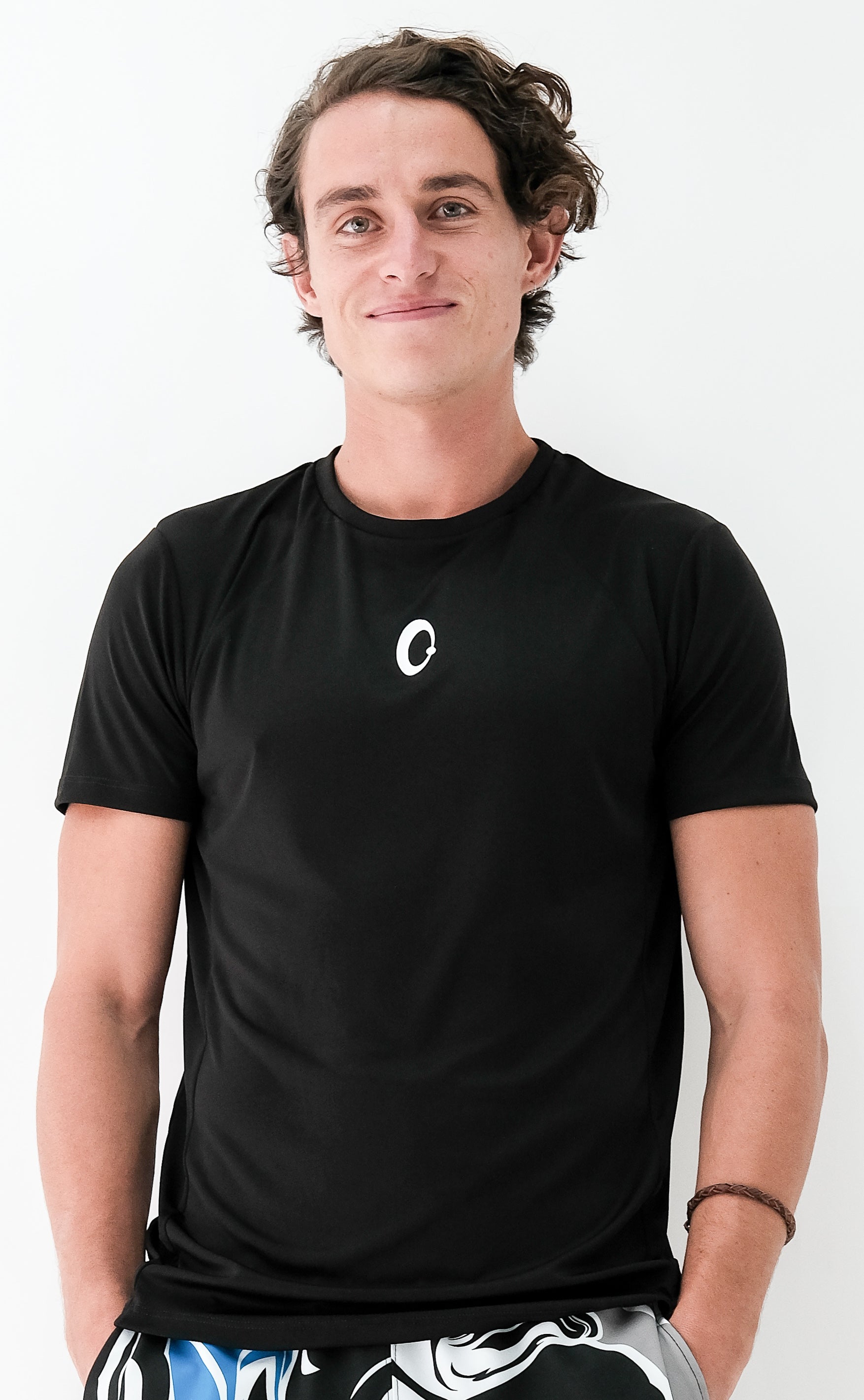 Playera Hombre Clasica Negra