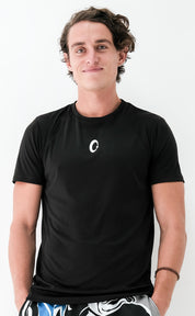Playera Hombre Clasica Negra