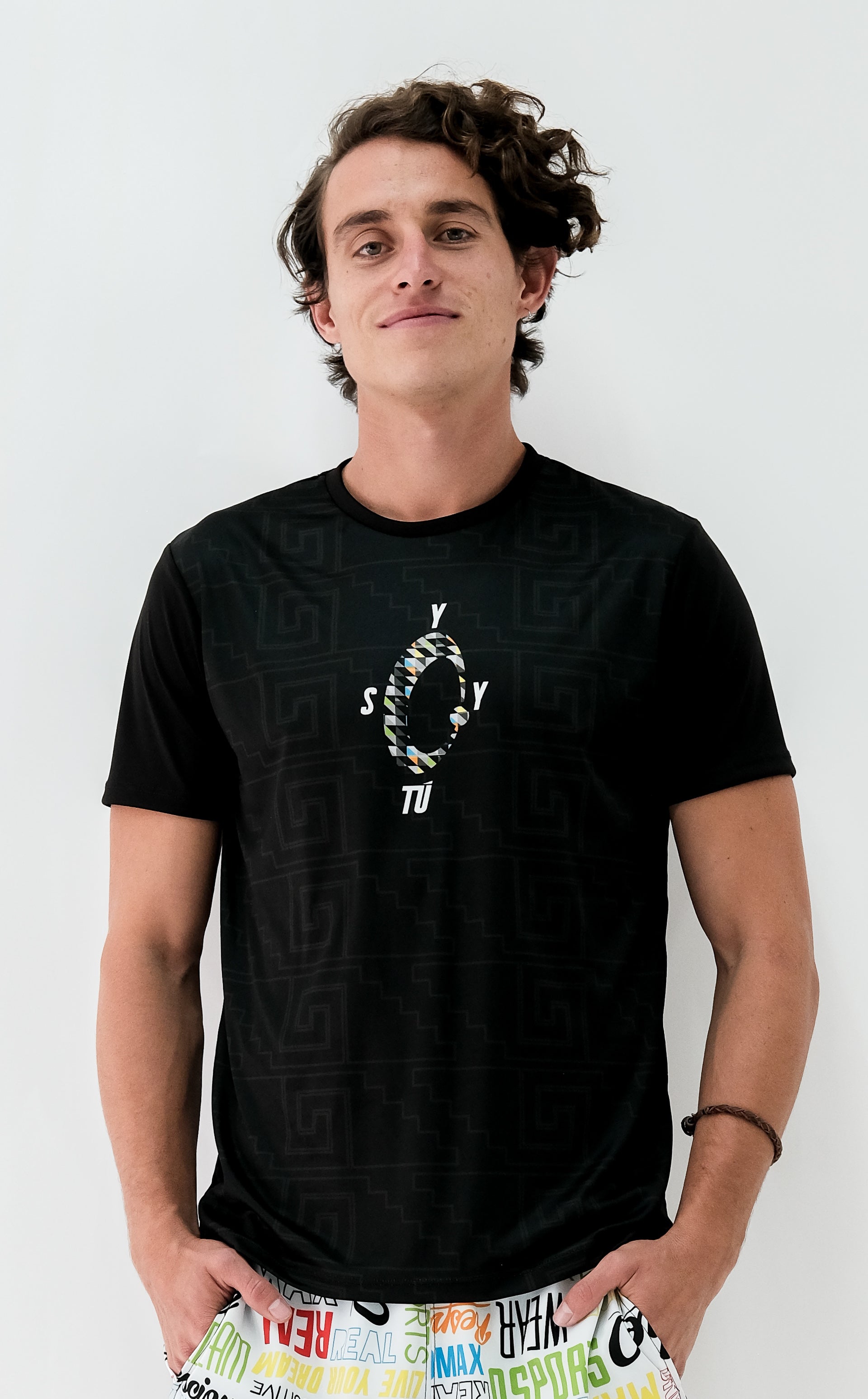 Playera Hombre Clasica yo soy tu