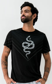 Playera Hombre Clasica Serpiente