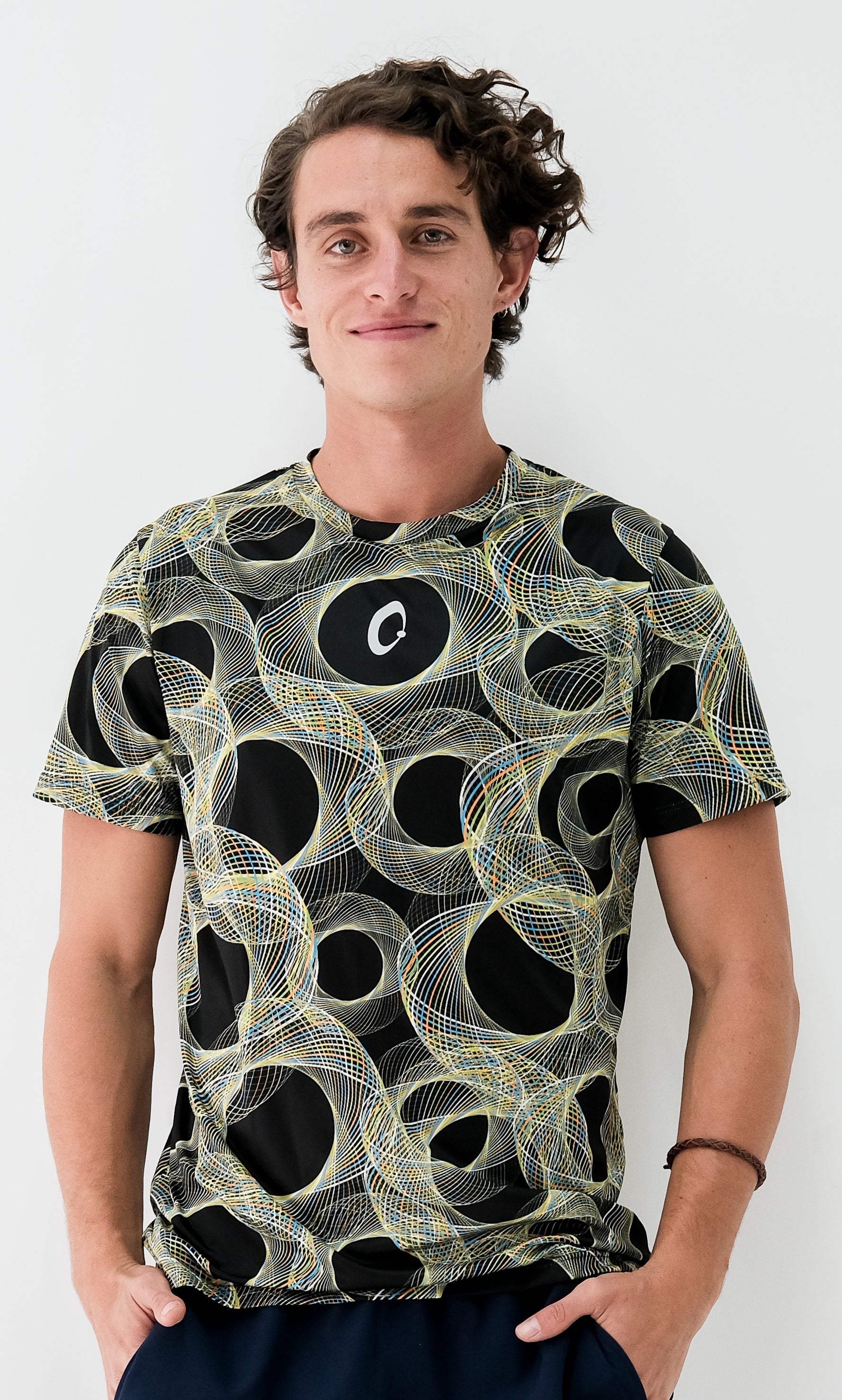 Playera Hombre Clasica vibraciones