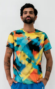 Playera Hombre Clasica explosion cosmica 1