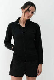 Chamarra Mujer Neck Negra