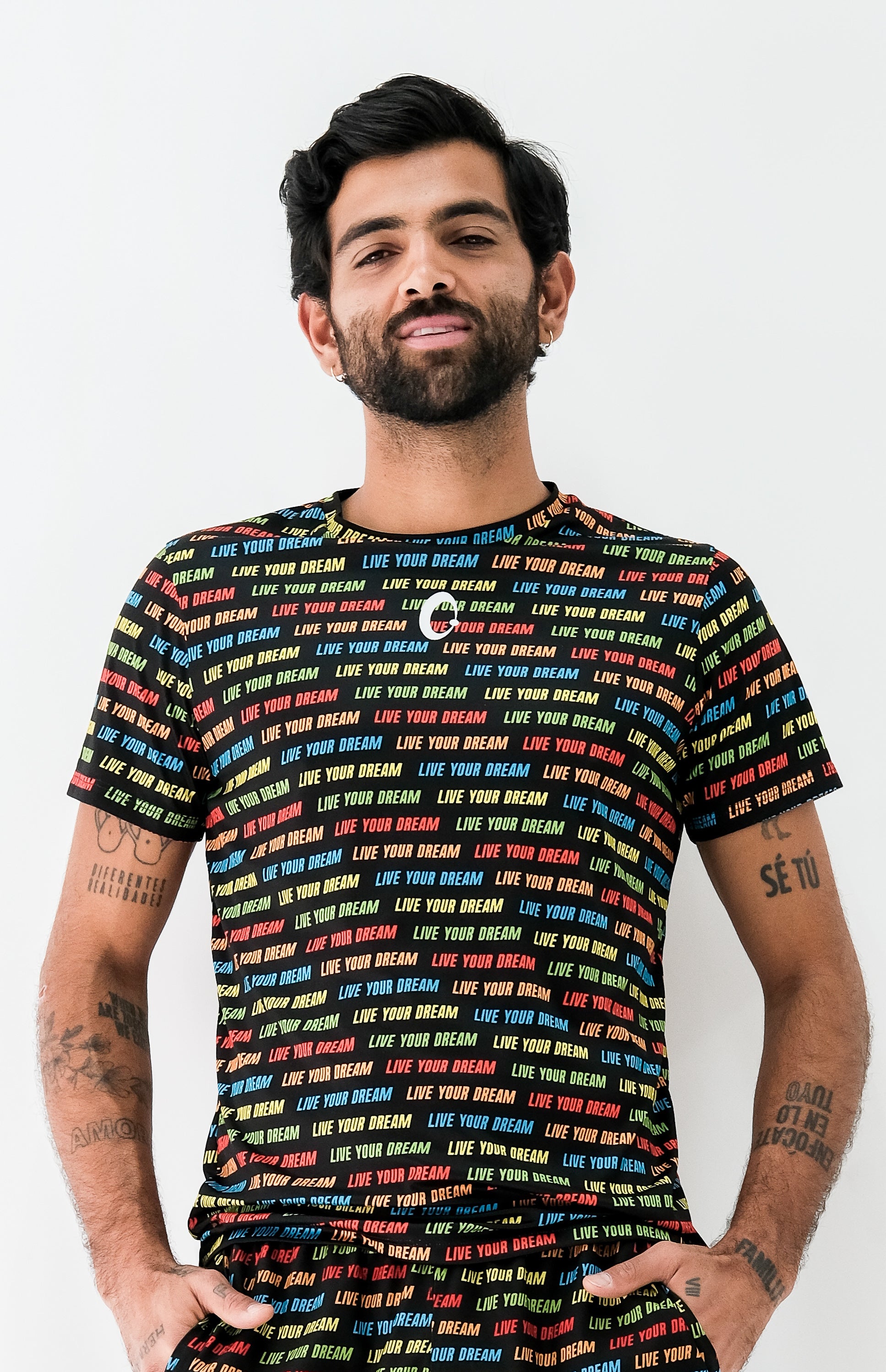 Playera Hombre Clasica Live Your dream