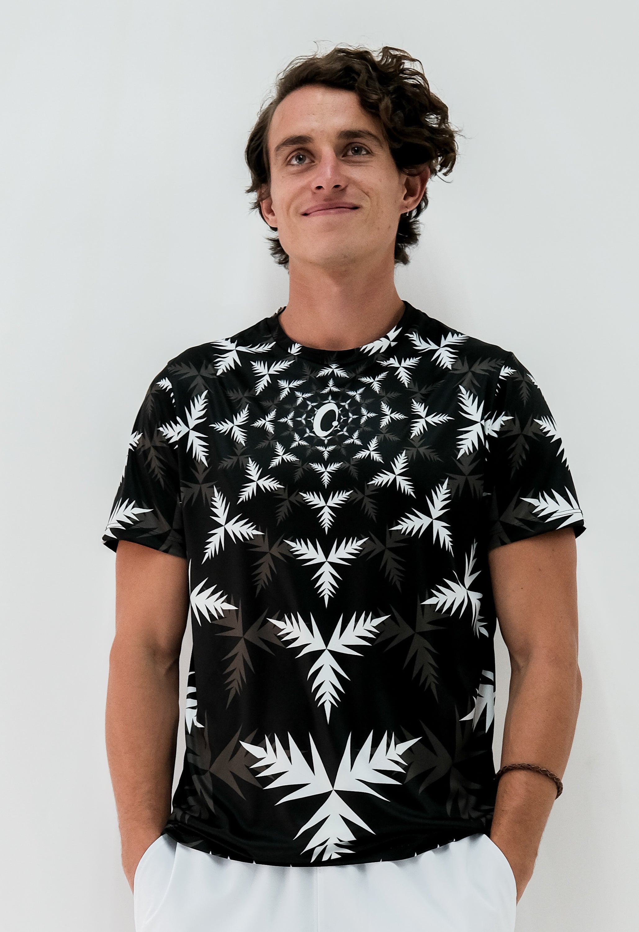 Playera Hombre Clasica geometria natural