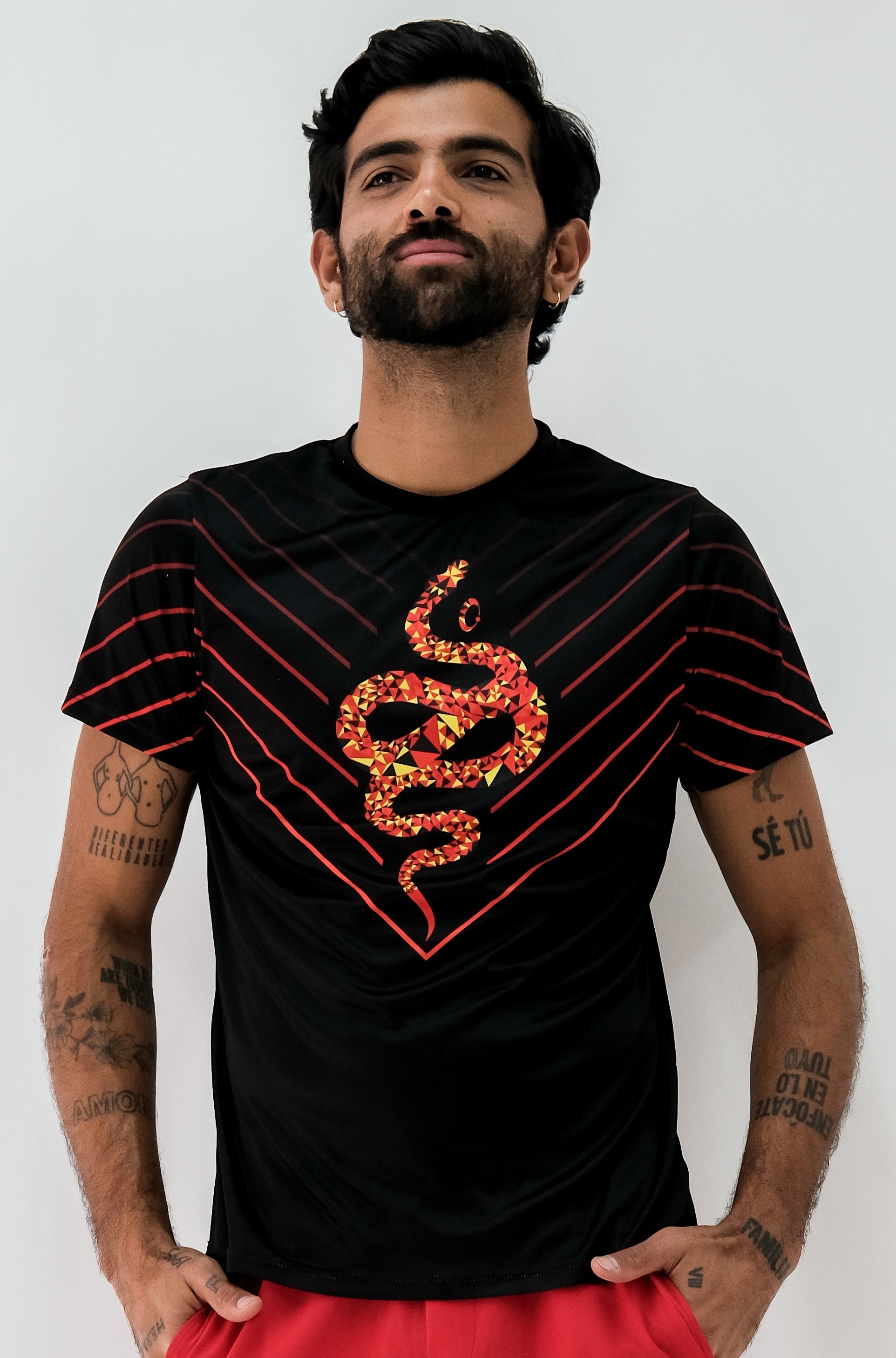 Playera Hombre Clasica Serpiente