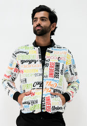 Chamarra Bomber Hombre Valores