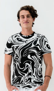 Playera Hombre Clasica proyecciones