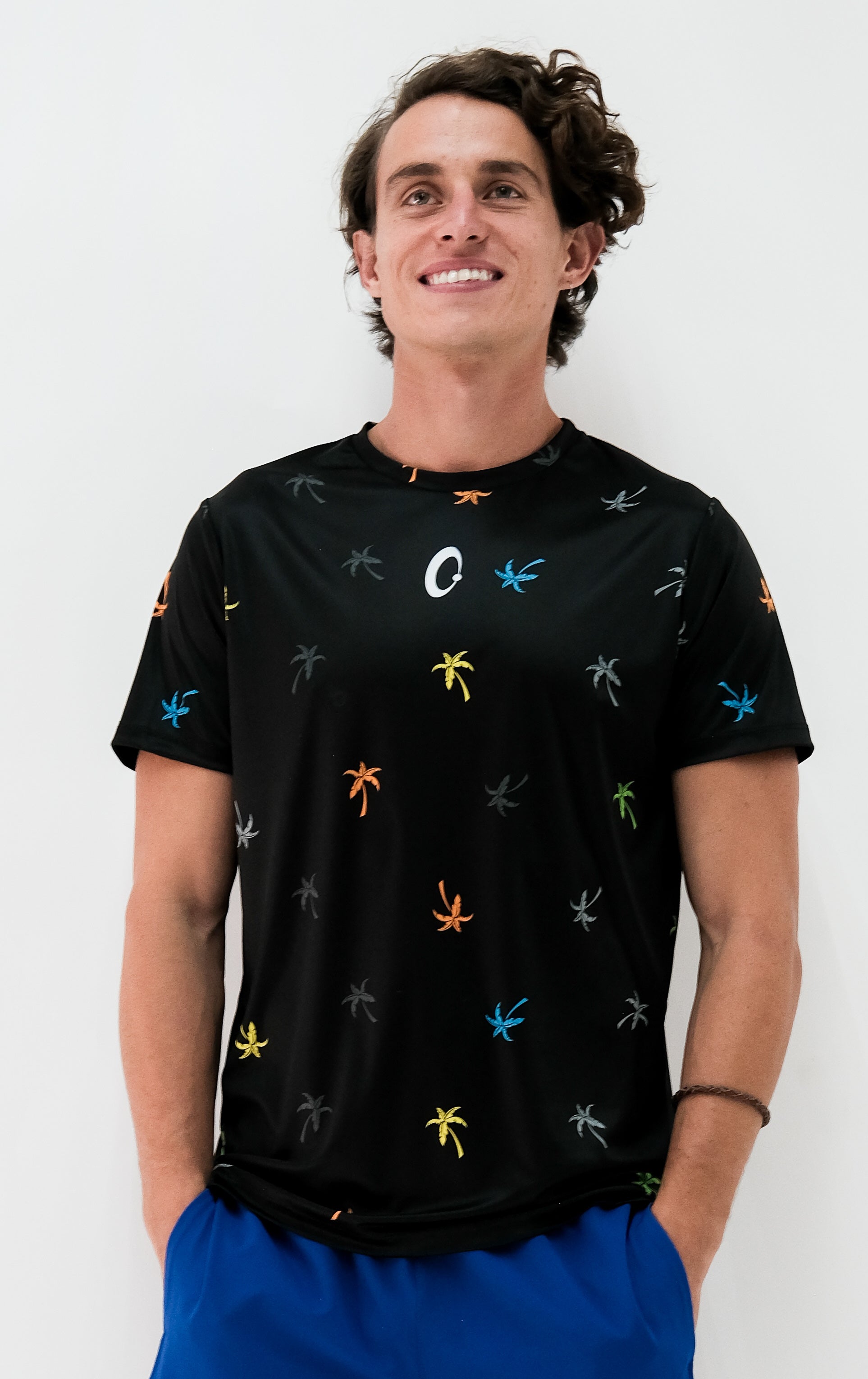 Playera Hombre Clasica Palmeras