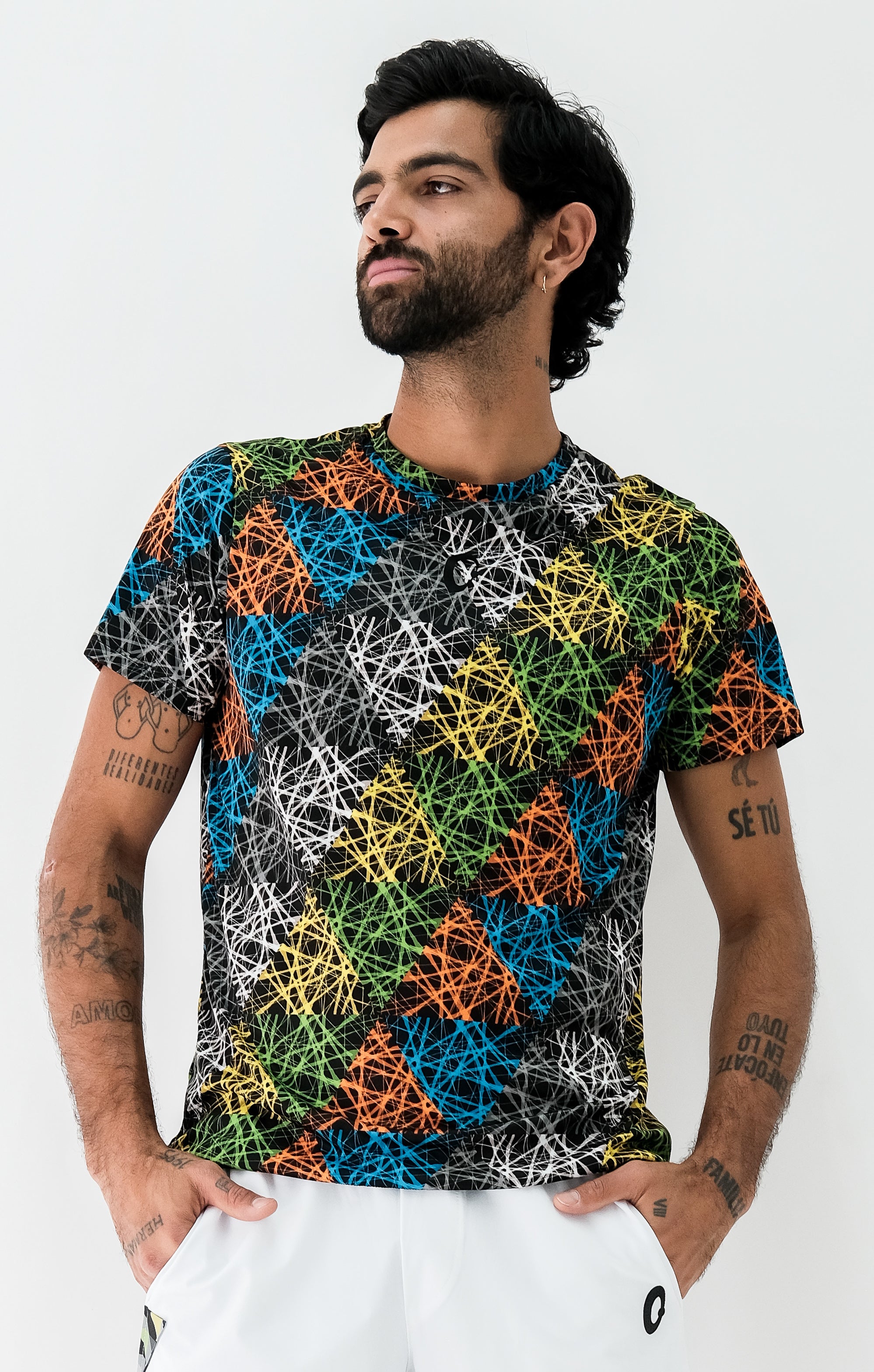 Playera Hombre Clasica Energia Colores