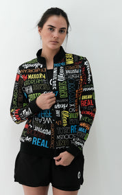 Chamarra Mujer Neck Valores Colores