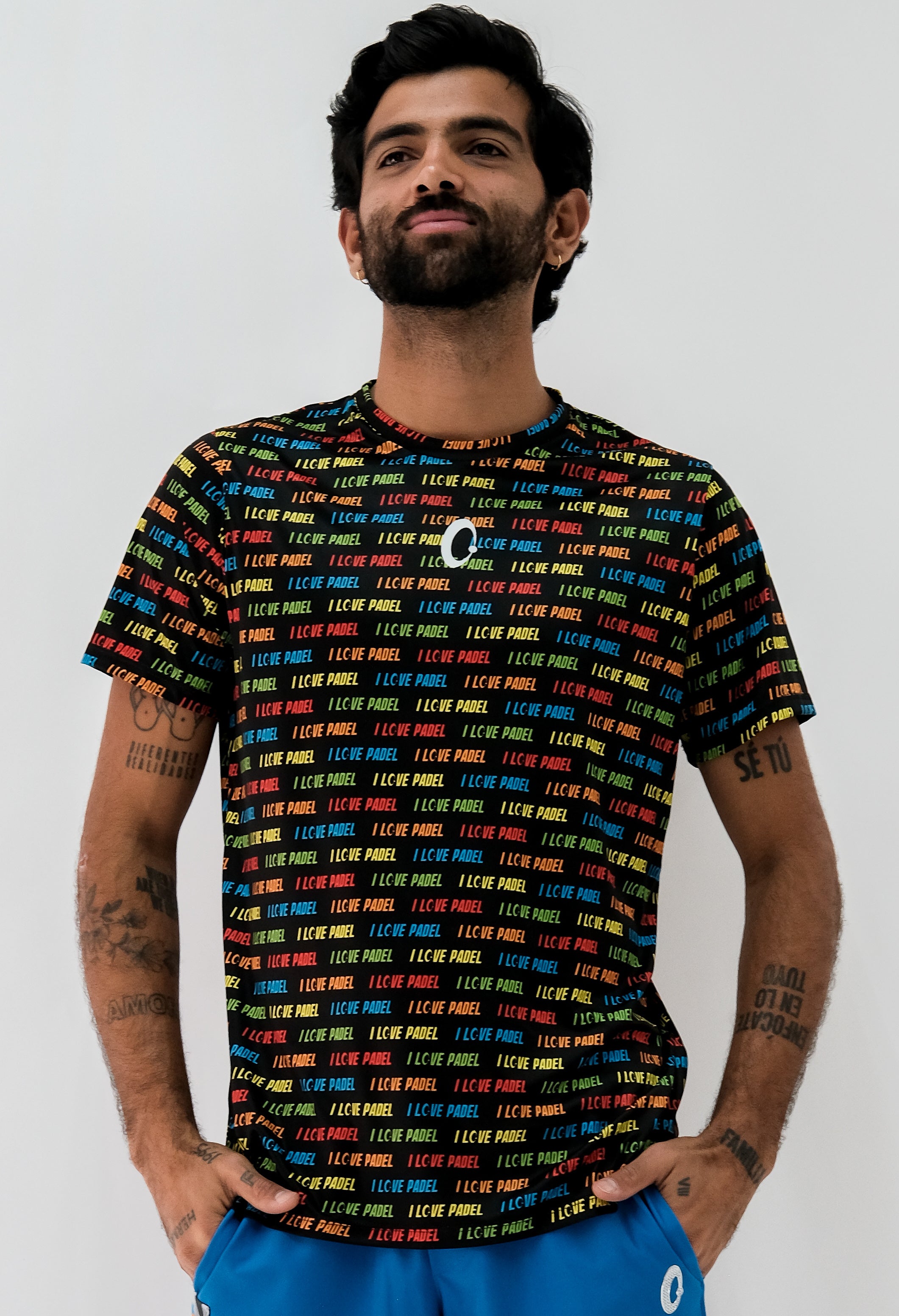 Playera Hombre Clasica I Love Padel