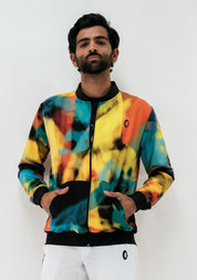 Chamarra Bomber Hombre Explosión Cósmica 1