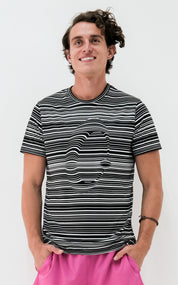 Playera Hombre Clasica O 3d