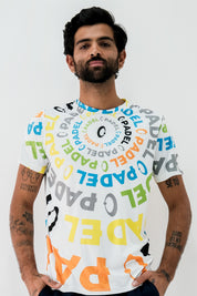Playera Hombre Clasica Padel Circular
