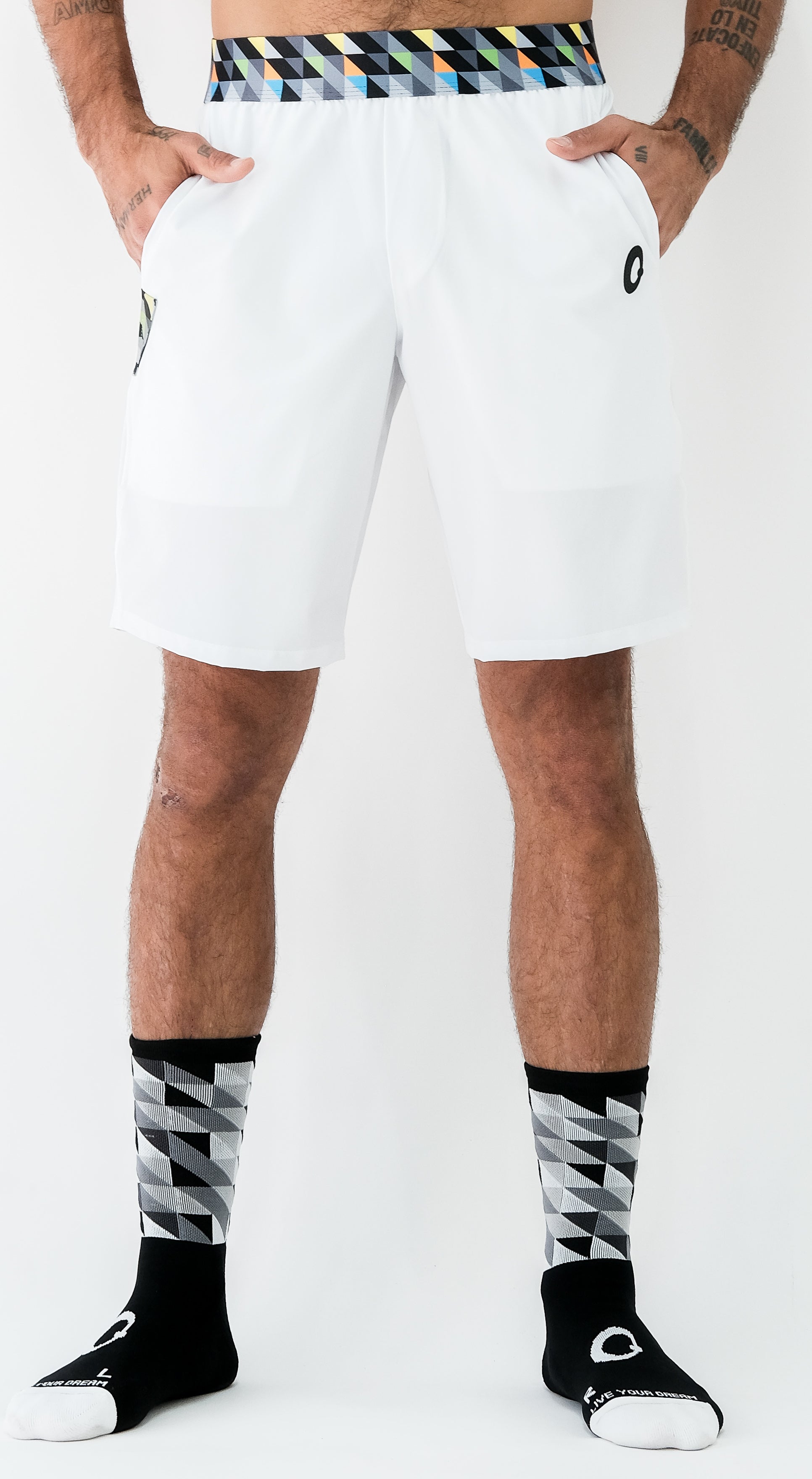 bermuda hombre blanca reciclado