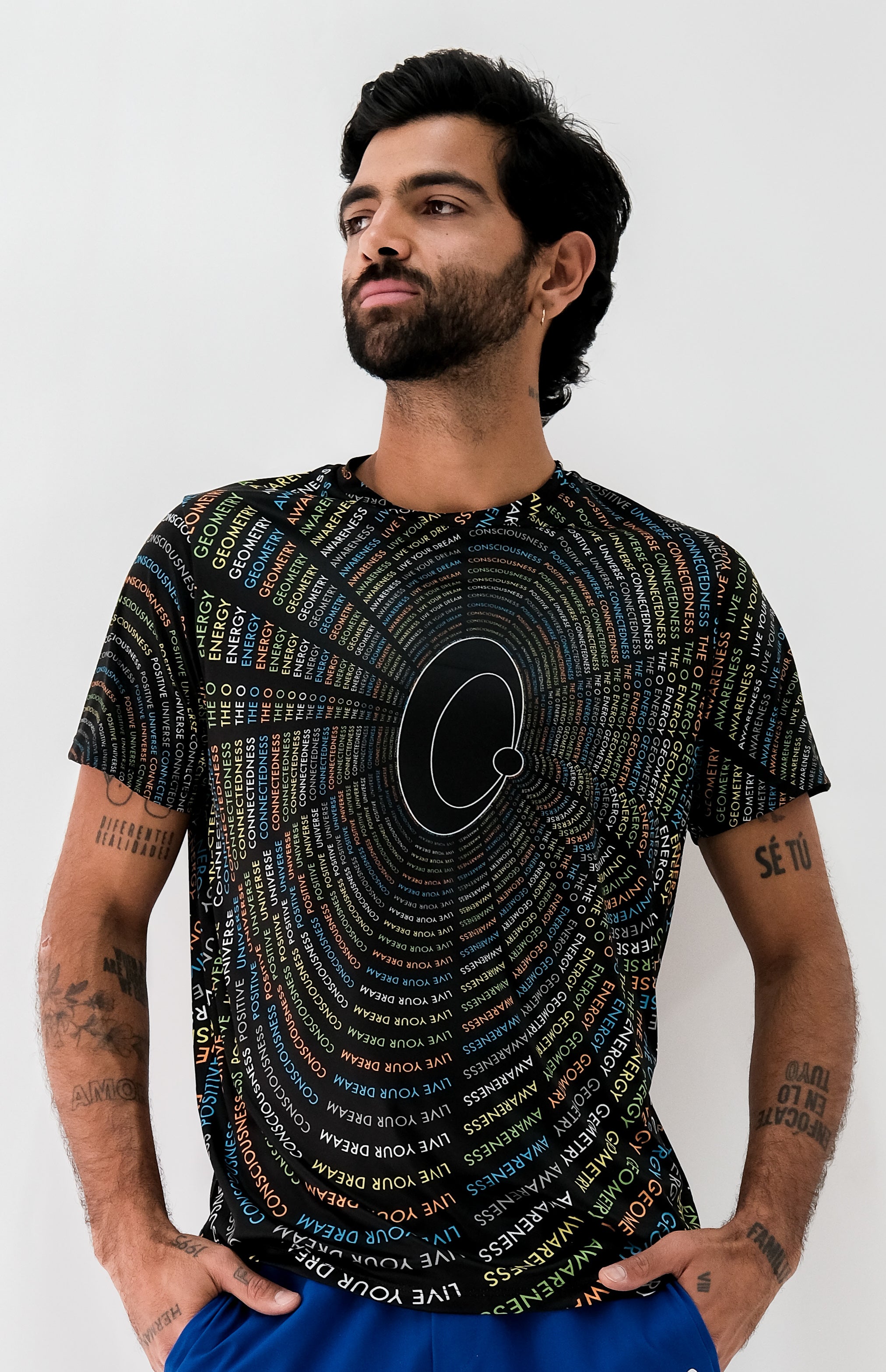 Playera Hombre Clasica consciousness