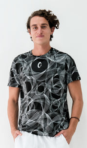 Playera Hombre Clasica vibraciones