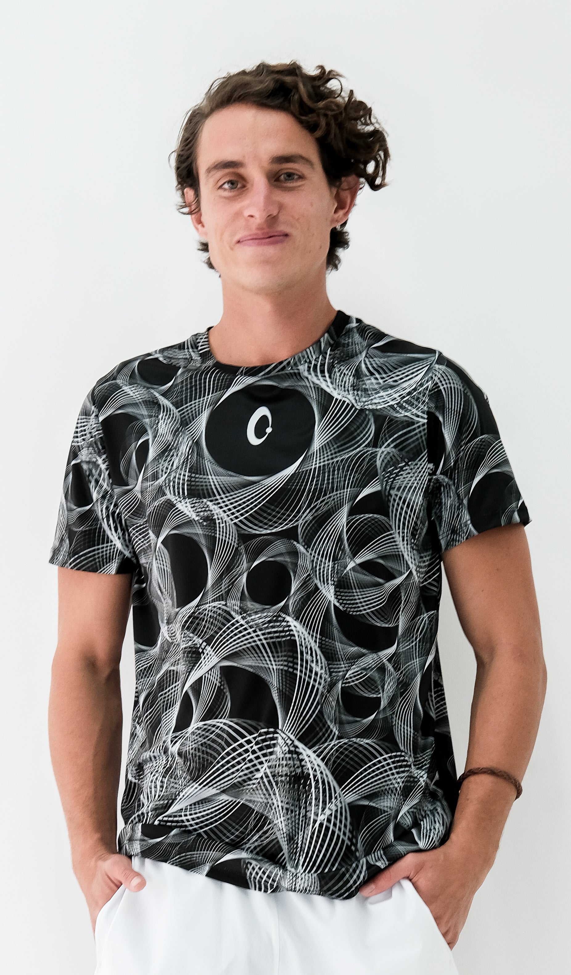 Playera Hombre Clasica vibraciones