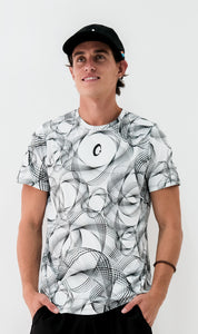 Playera Hombre Clasica vibraciones