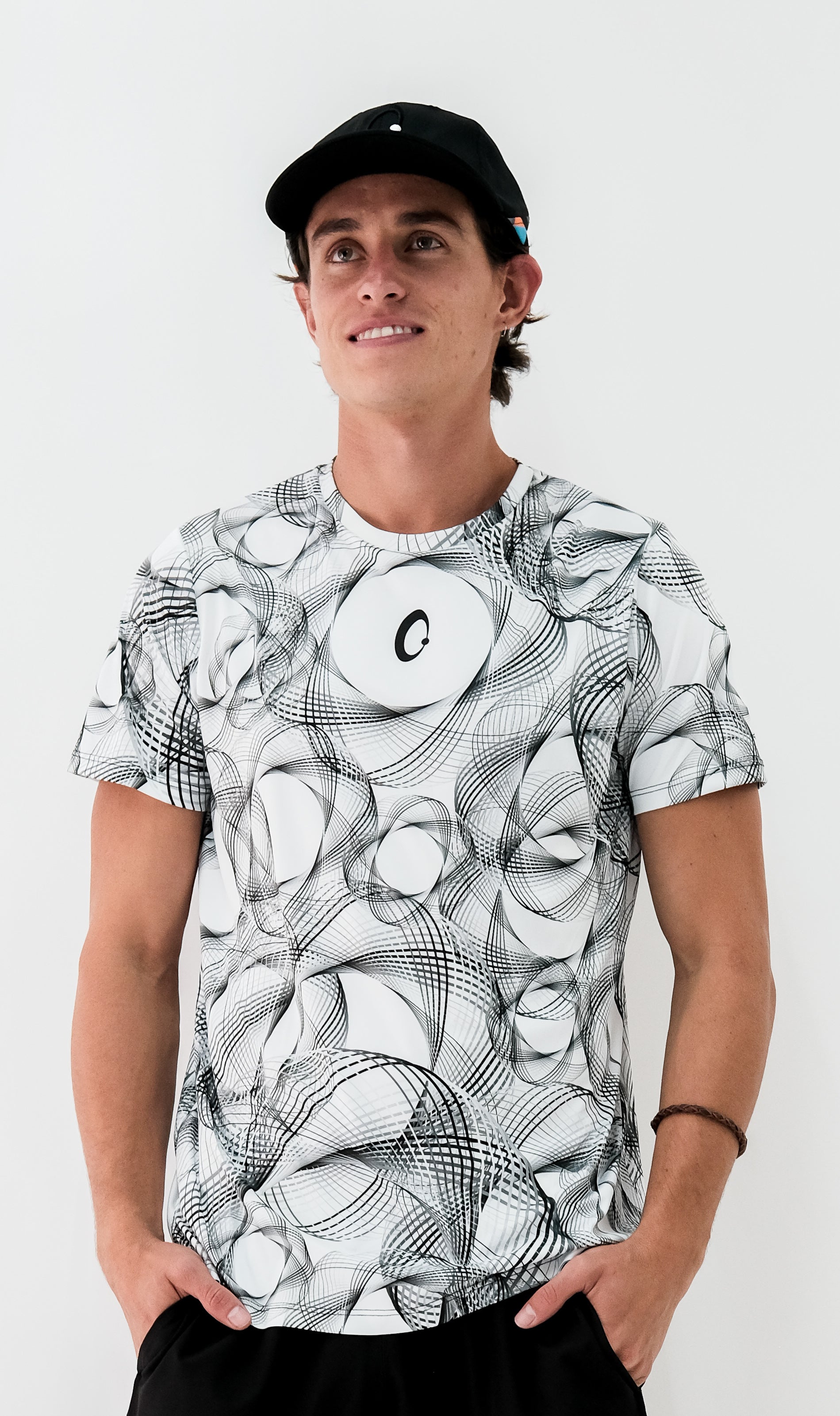 Playera Hombre Clasica vibraciones