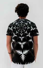 Playera Hombre Clasica geometria natural