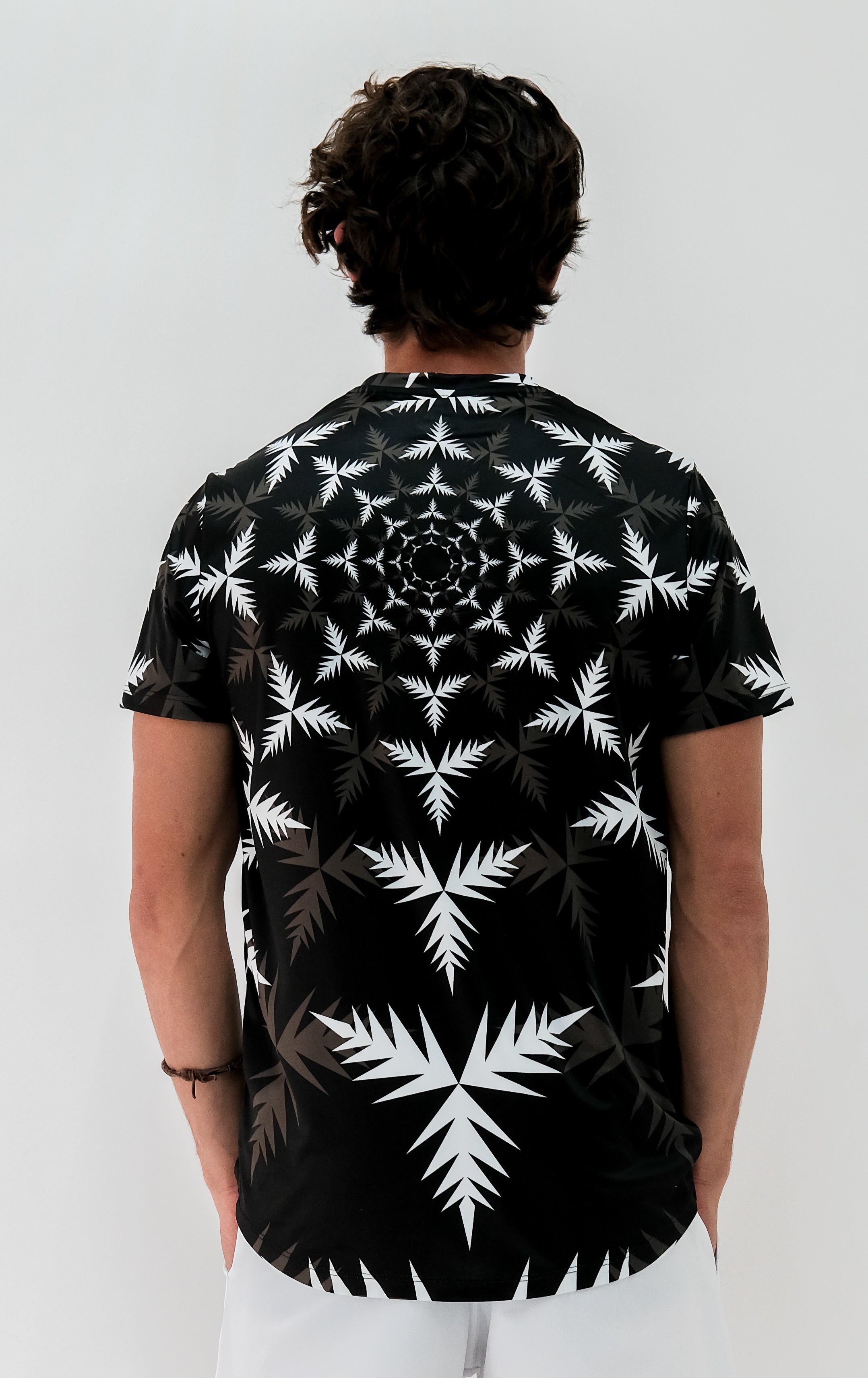 Playera Hombre Clasica geometria natural