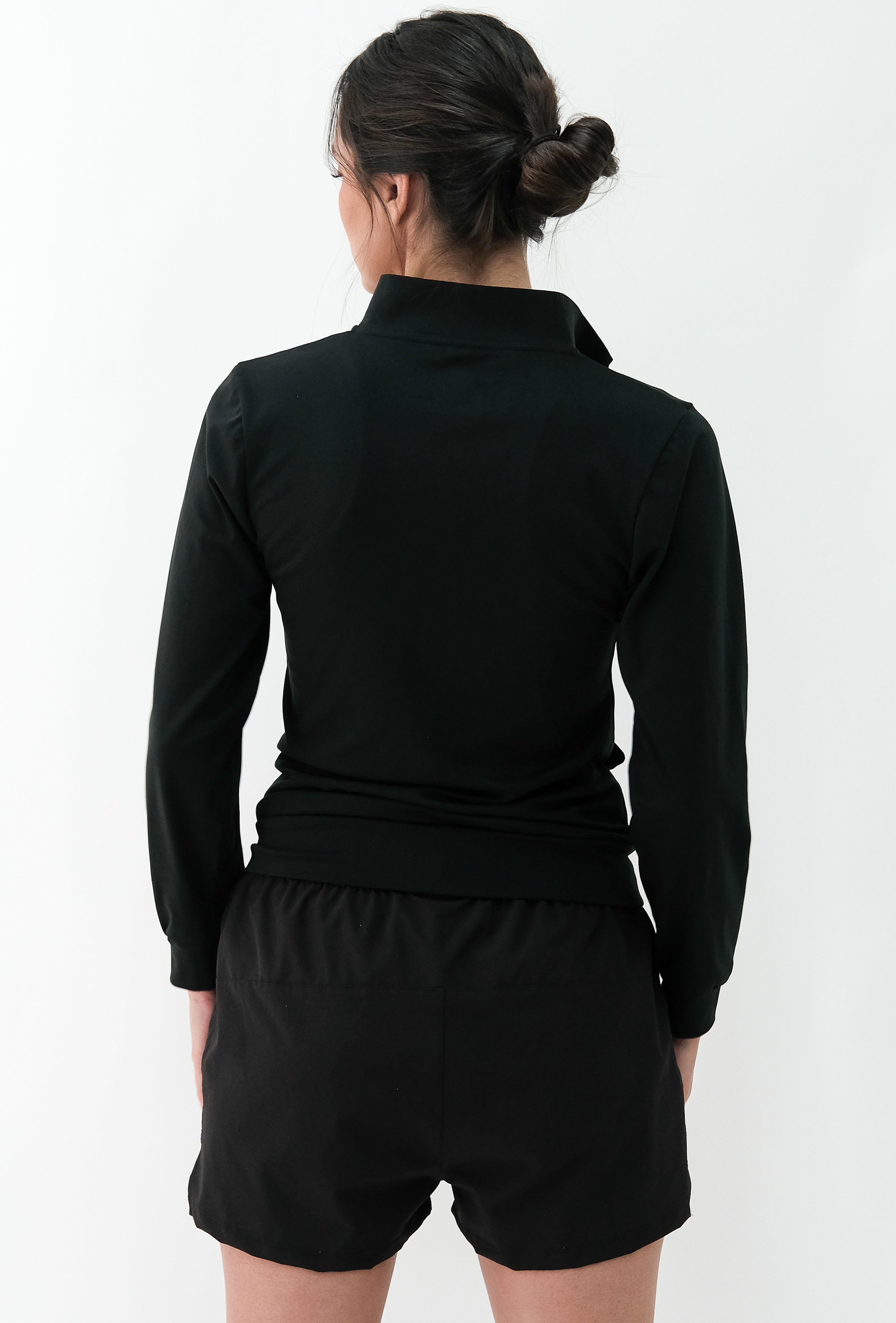 Chamarra Mujer Neck Negra