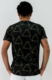 Playera Hombre Clasica Energia Triangulos