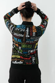 Chamarra Mujer Neck Valores Colores