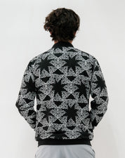 Chamarra Bomber Hombre Triangulos Espiral Mandala