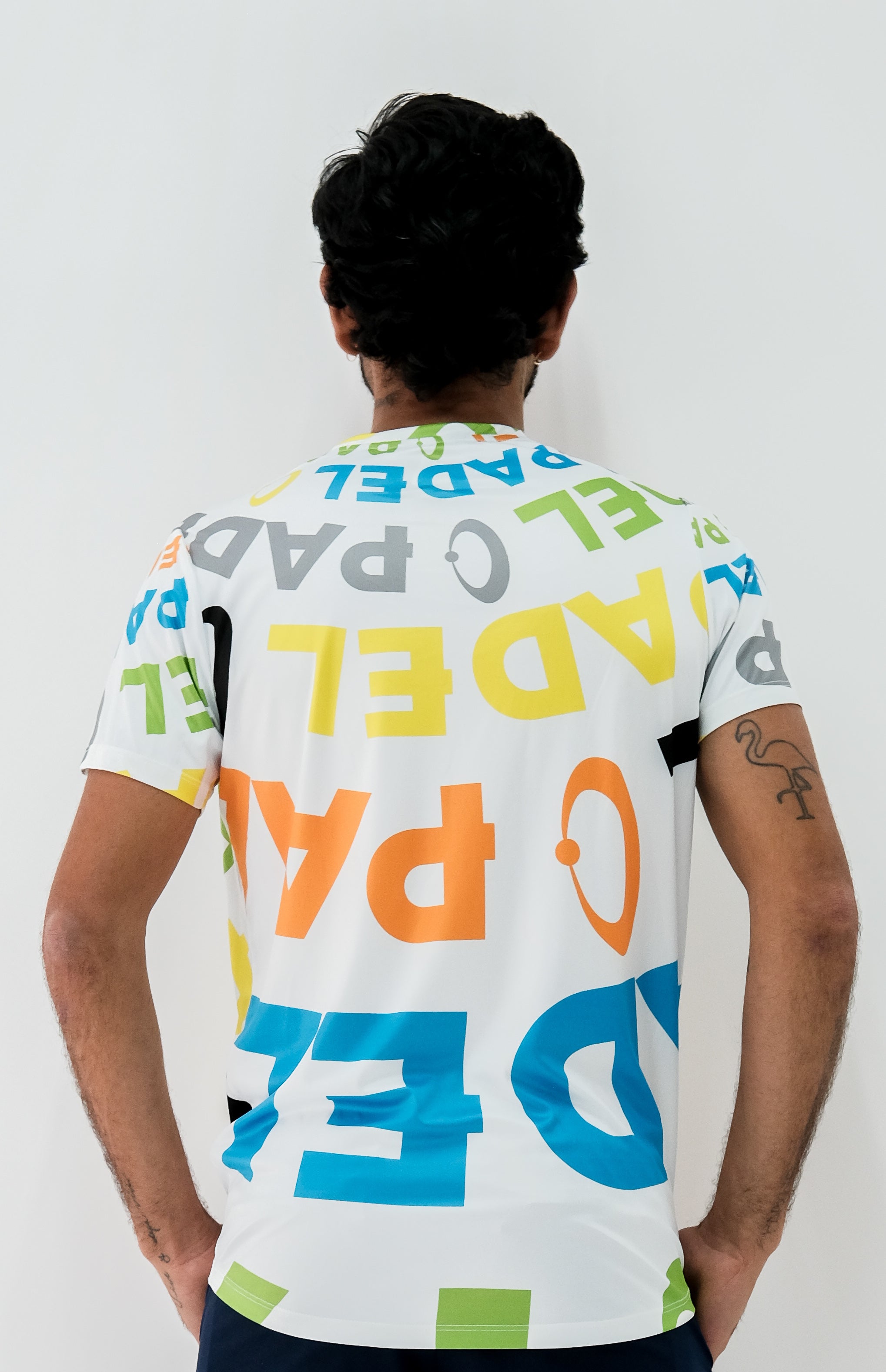 Playera Hombre Clasica Padel Circular