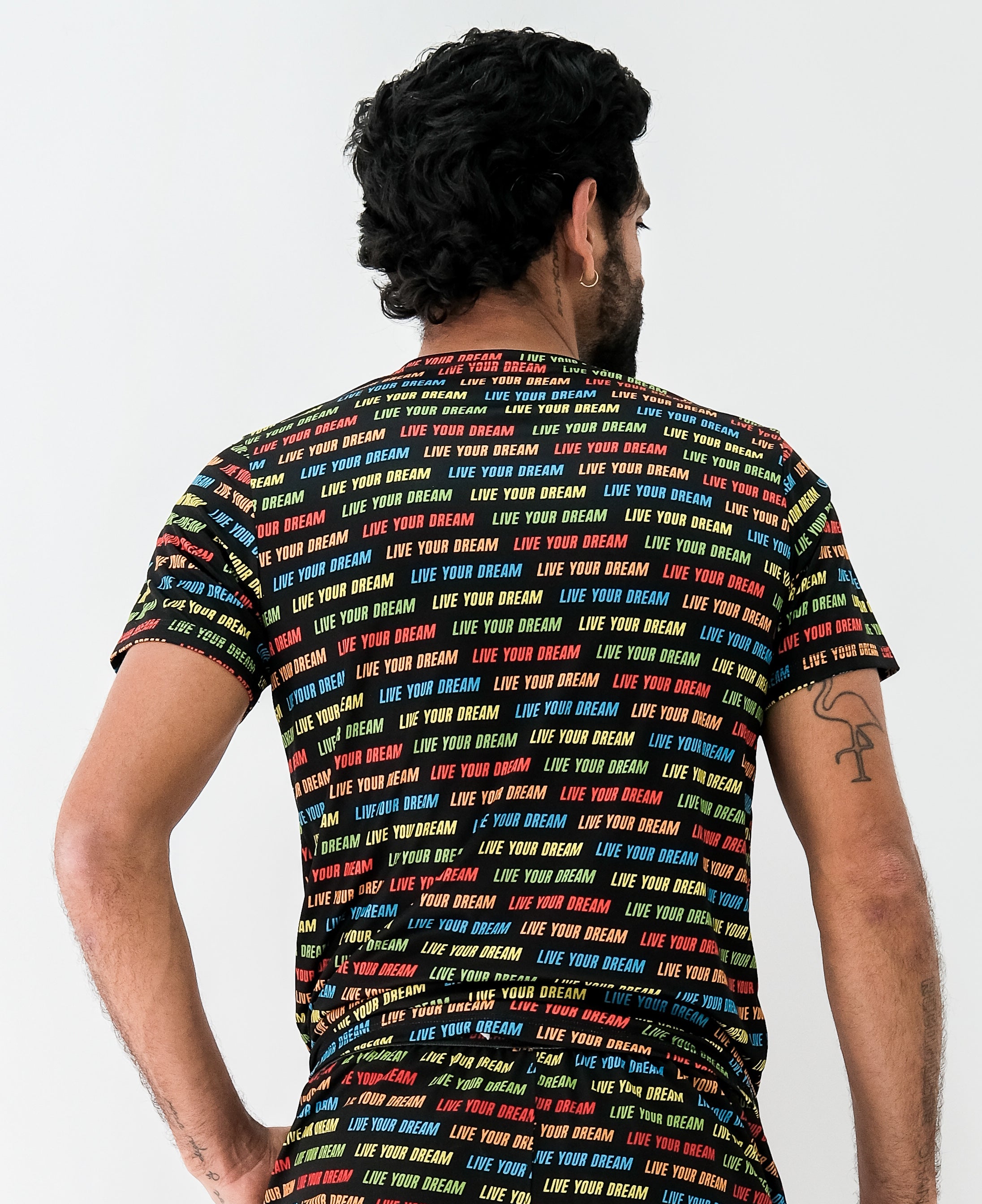 Playera Hombre Clasica Live Your dream