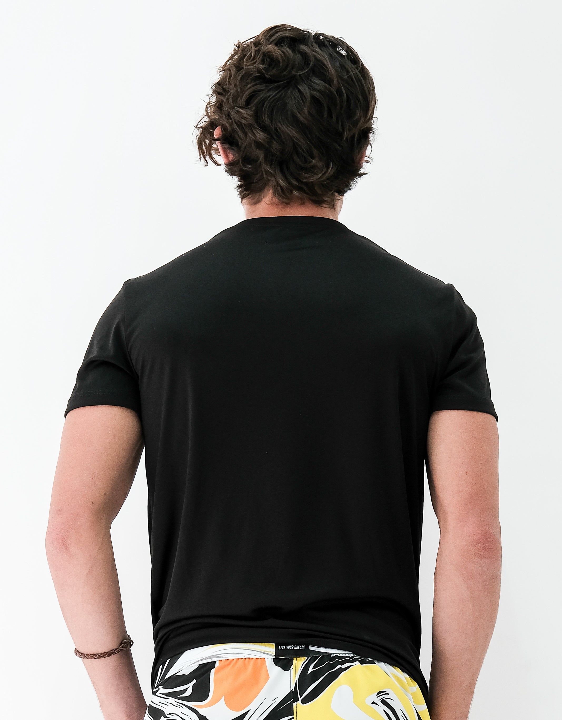 Playera Hombre Clasica Negra
