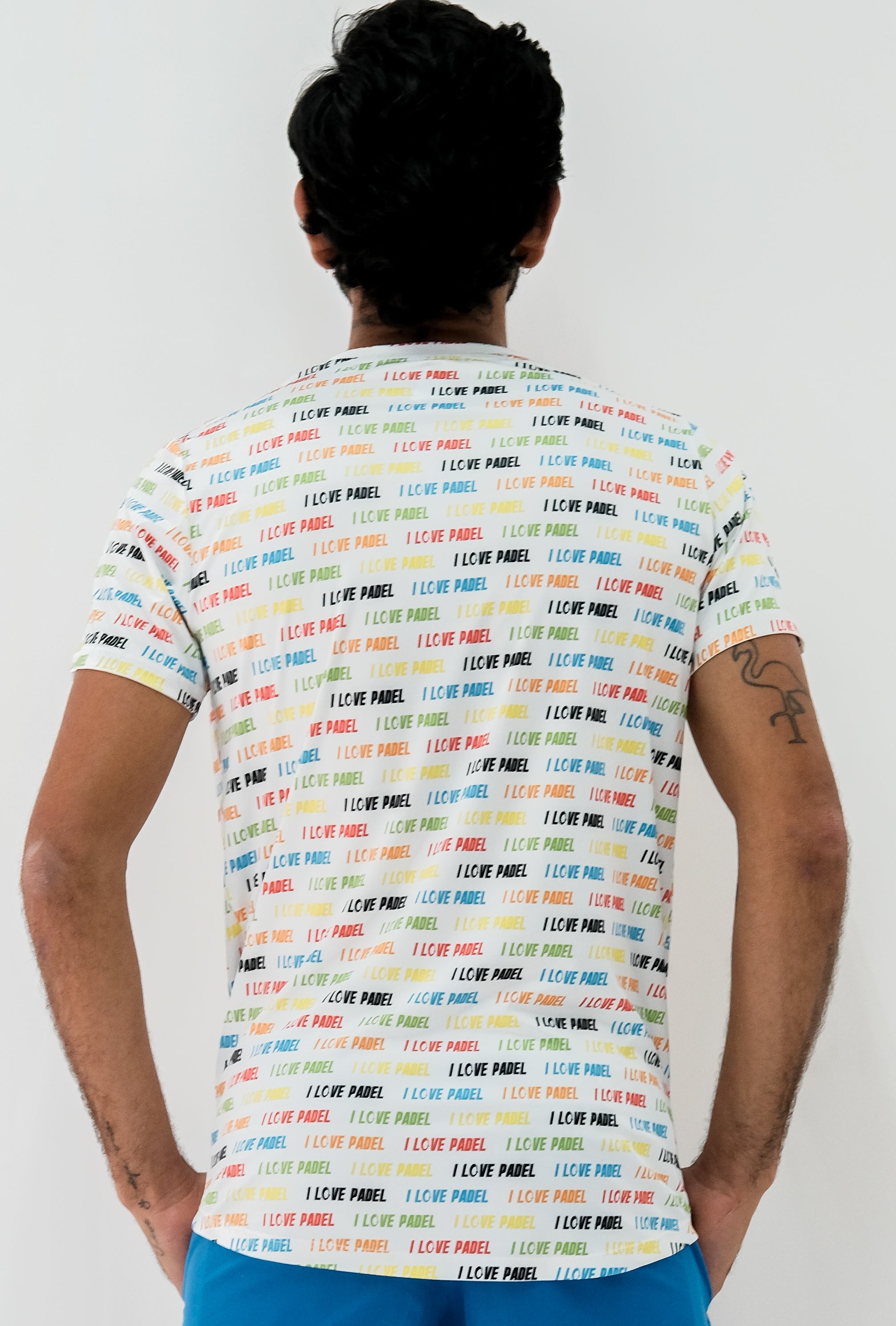 Playera Hombre Clasica I Love Padel