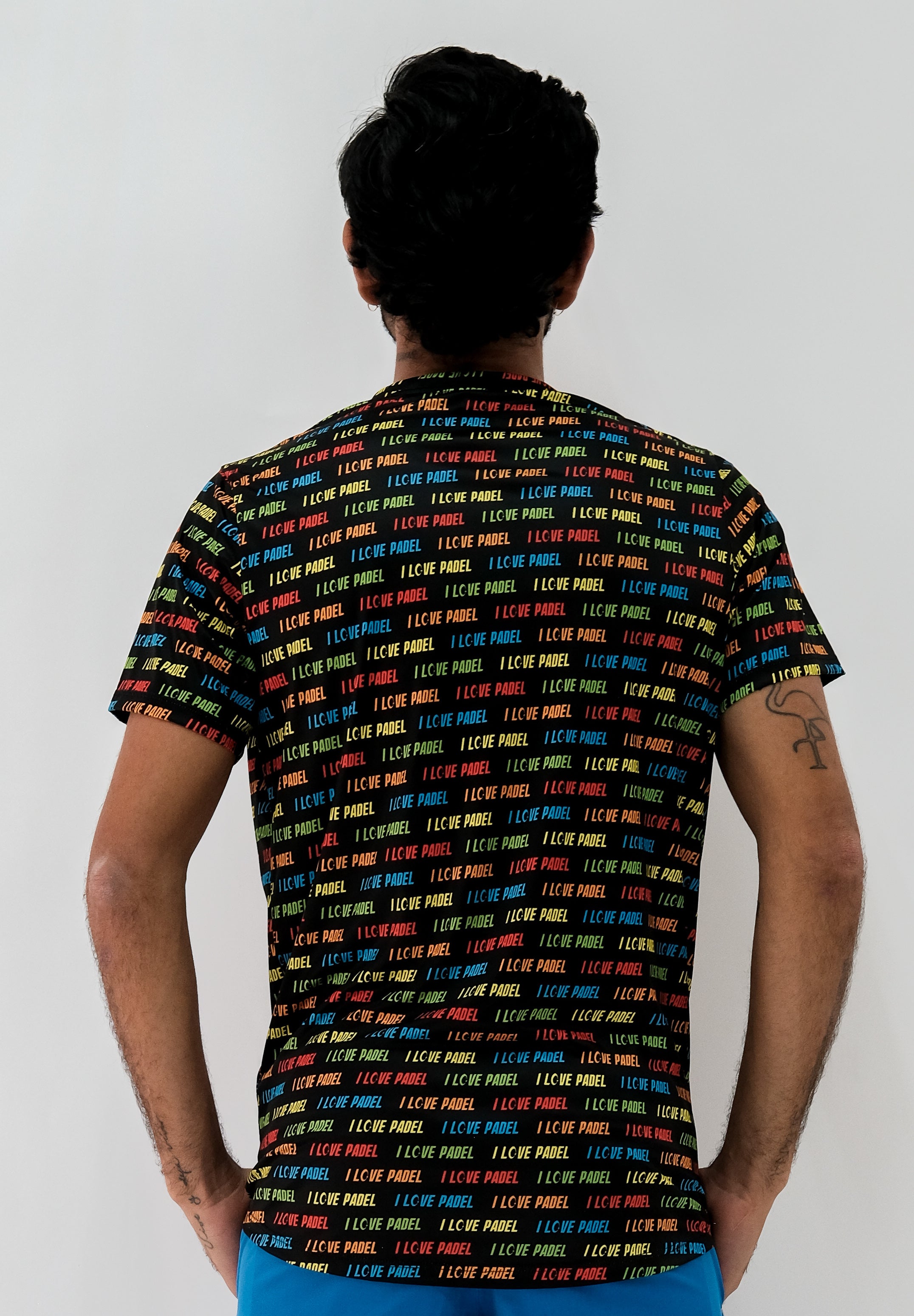 Playera Hombre Clasica I Love Padel