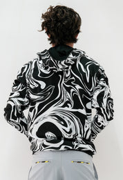 Chamarra con gorro hombre proyecciones