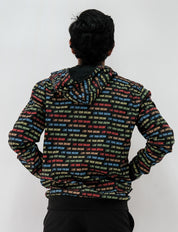 Chamarra con gorro hombre live your dream