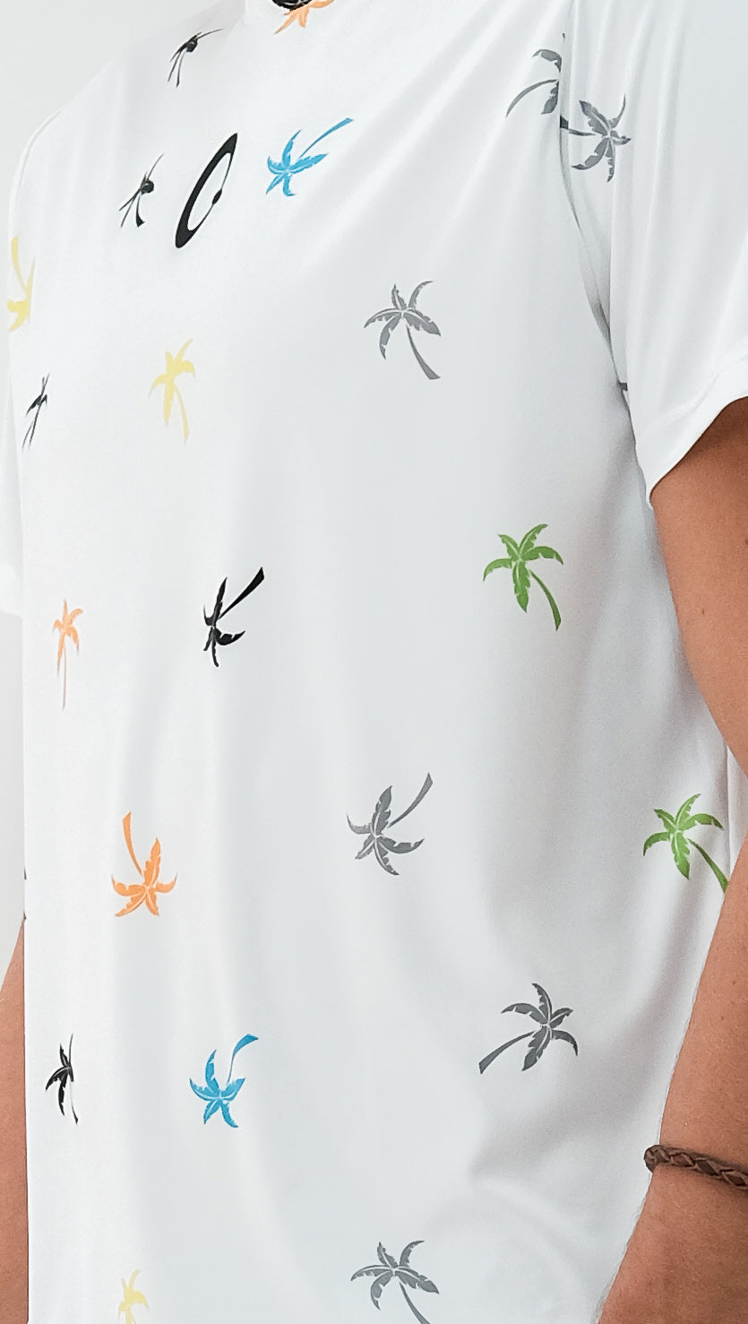 Playera Hombre Clasica palmeras