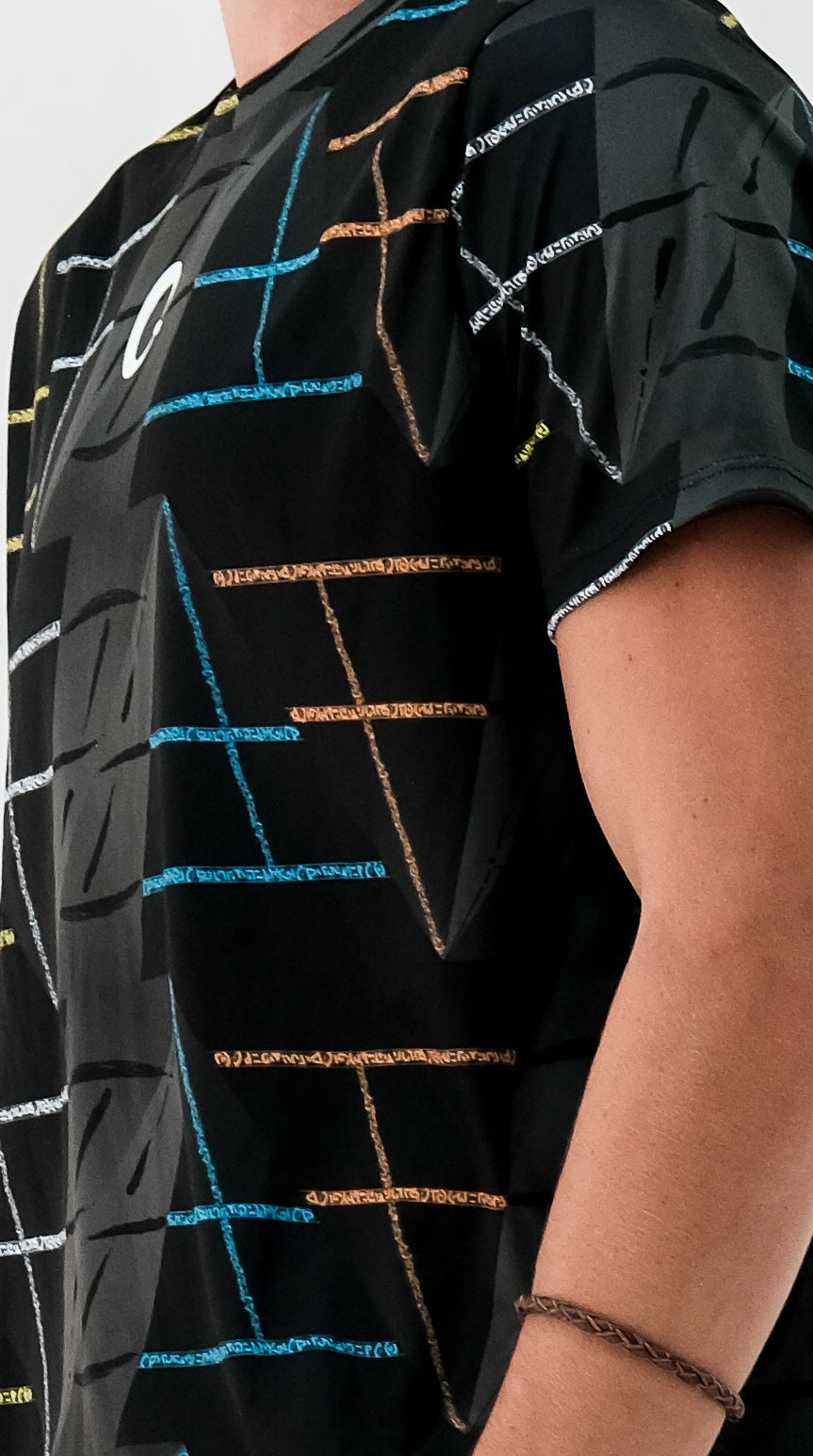 Playera Hombre Clasica Tiempo Espacio