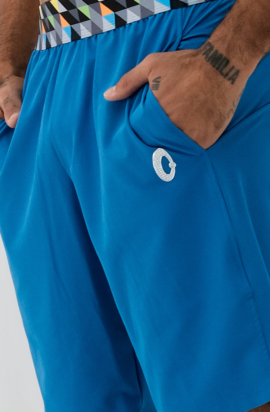 bermuda hombre azul claro reciclado