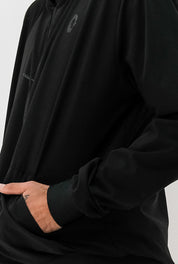 Chamarra Bomber Hombre Negra