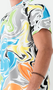 Playera Hombre Clasica proyecciones