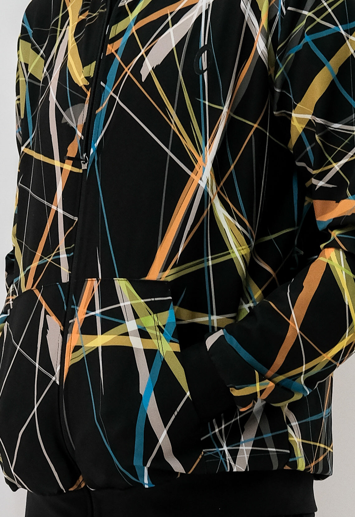 Chamarra Bomber Hombre Rayos de Luz