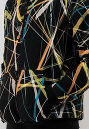 Chamarra Bomber Hombre Rayos de Luz