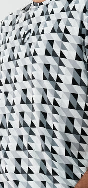 Playera Hombre Clasica Triangulos