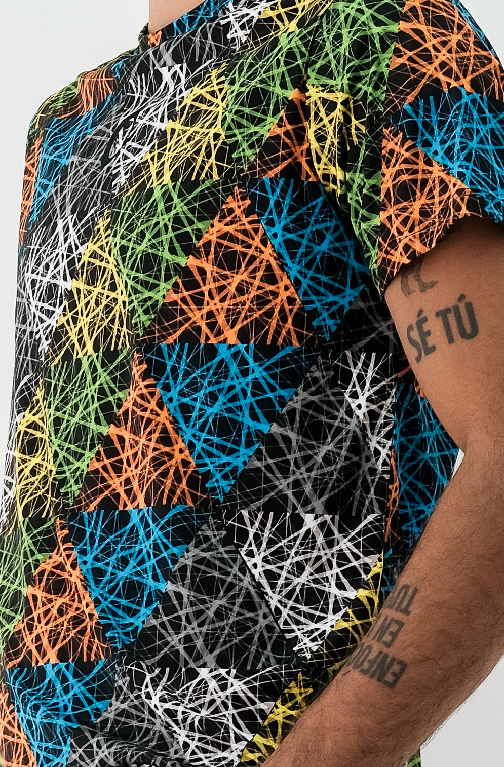 Playera Hombre Clasica Energia Colores