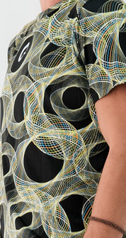 Playera Hombre Clasica vibraciones