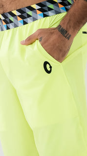 bermuda hombre verde fosfo reciclado