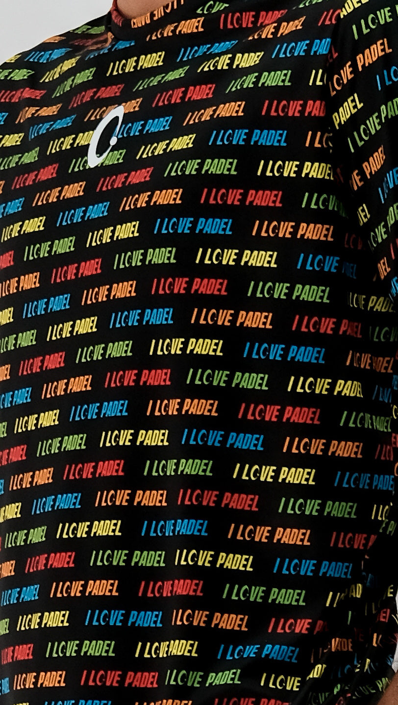 Playera Hombre Clasica I Love Padel